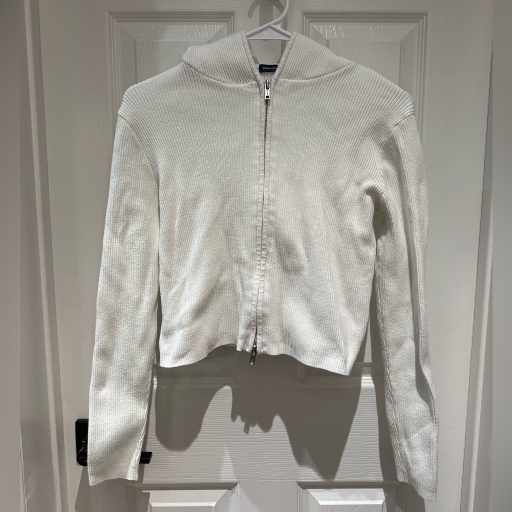 Brandy Melville Arden Zip-Up Hoodie